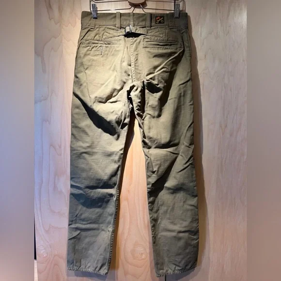 Mister Freedom Sportsman Chinos, Stevenson 3Sixteen Olive Khaki, 30W 30L - Picture 2 of 12